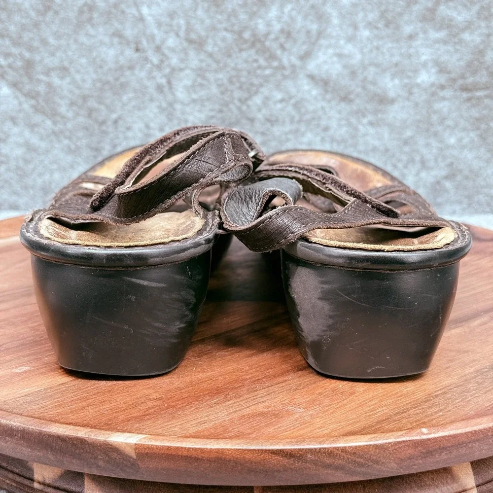 Naot‎ Shoes Womens Size 39 Leather Strappy Slingback Platform Comfort Sandals